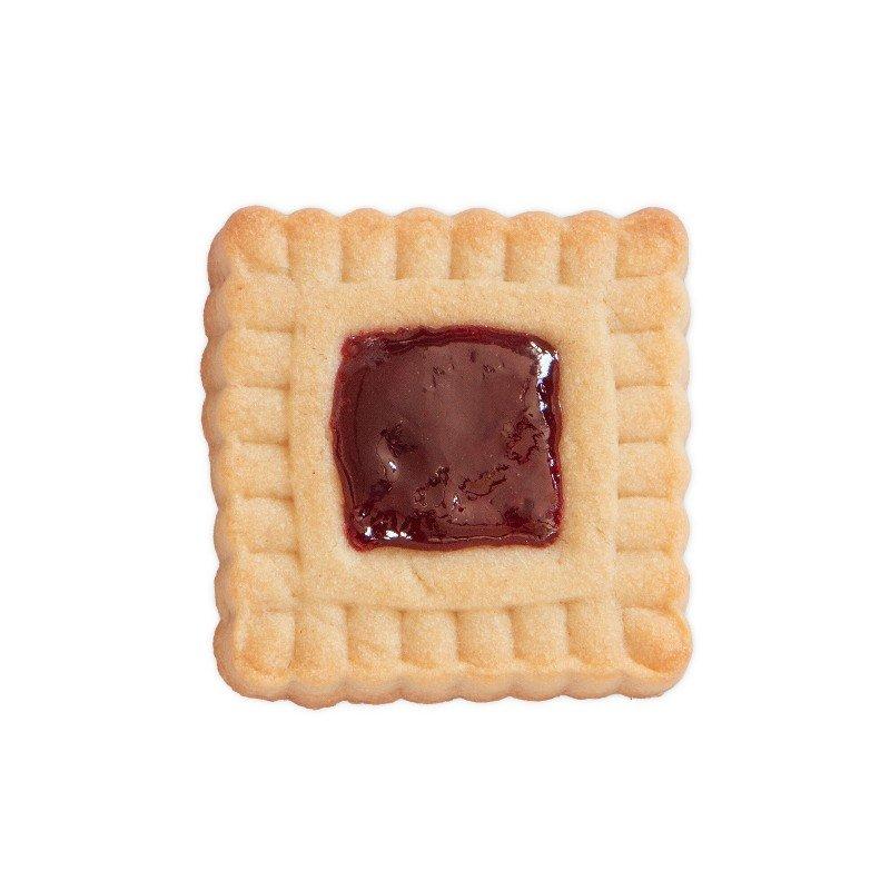 Städter Ausstecher mit Auswerfer Quadrat Gewellt  