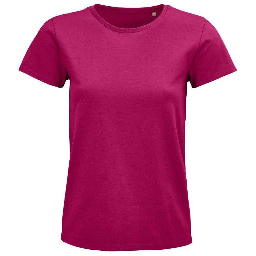 Image of Pioneer Tshirt Aus Biologischem Anbau Damen Fuchsia L