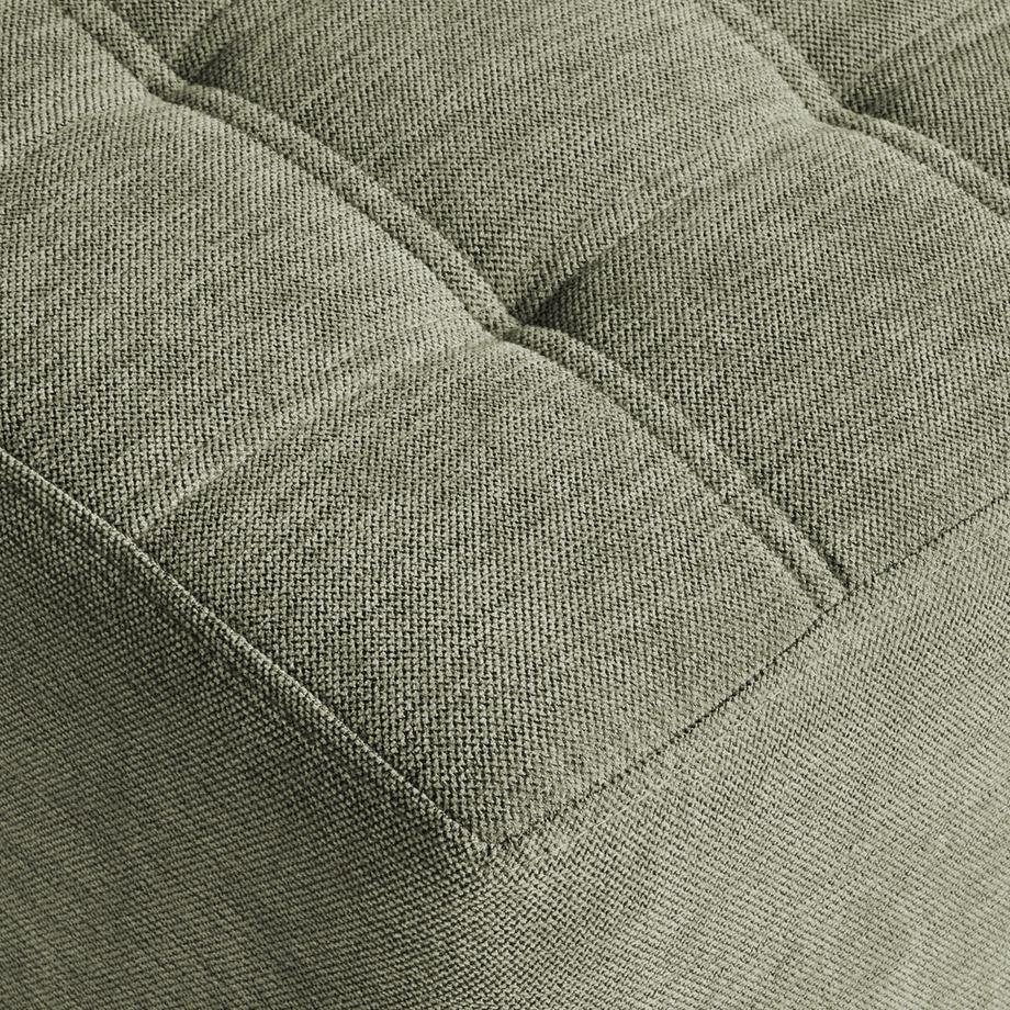 Beliani Pouf aus Stoff  KANSAS  