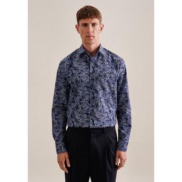 Chemise Business Regular Fit Manche longue Floral