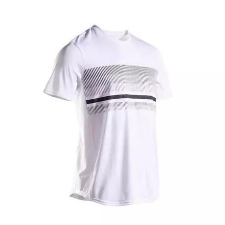 ARTENGO  Tennis-T-Shirt TTS100 Herren weiss Weiss