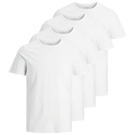 JACK & JONES  T-Shirt, 4er Pack 