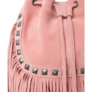 Joe Browns  Wildleder Fransen Crossbody Bucket Bag mit Nieten 