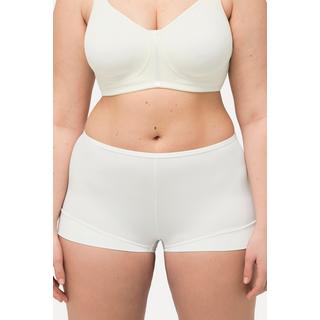 Ulla Popken  Shorty bien-être avec empiècement en satin 