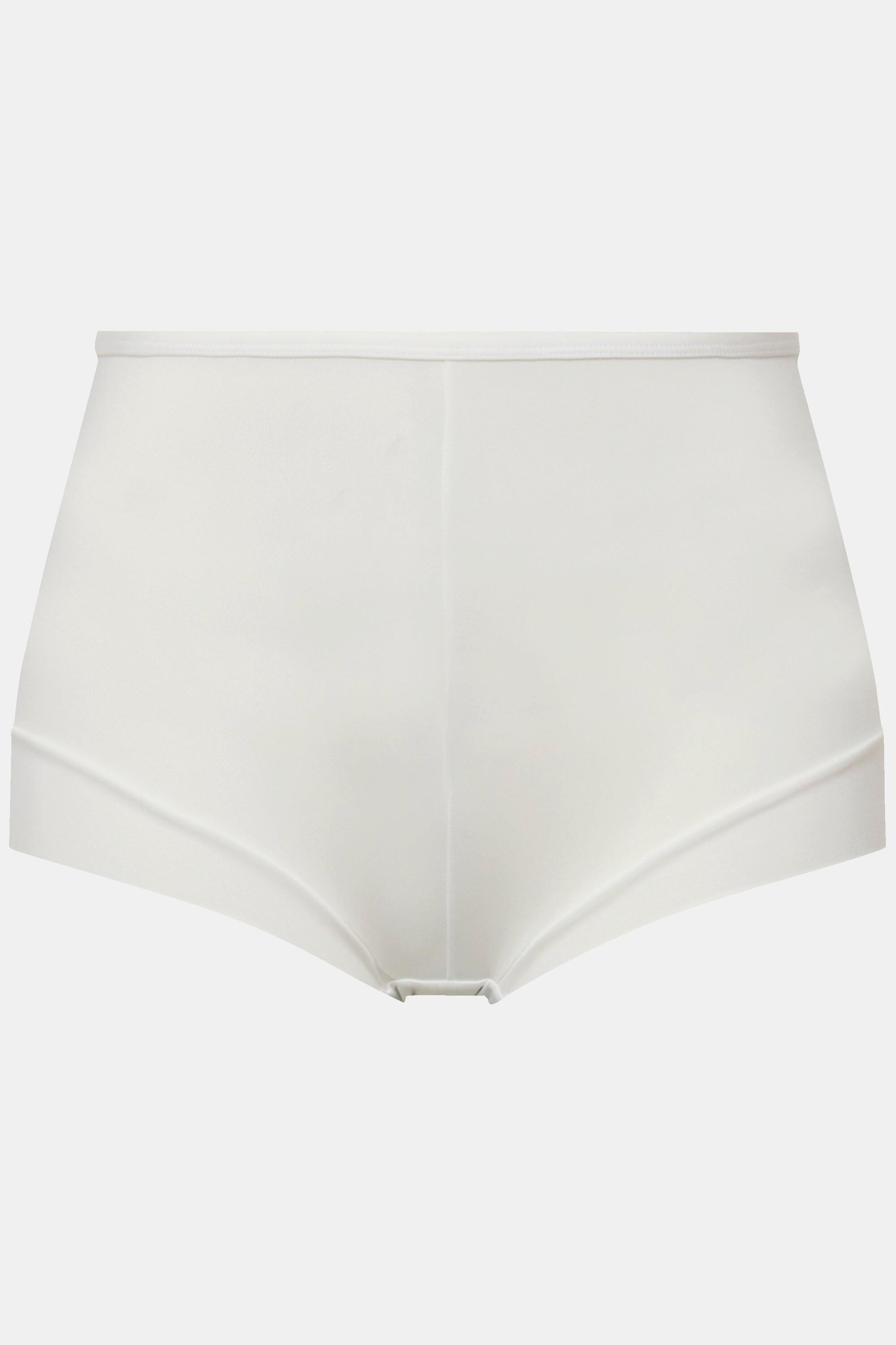 Ulla Popken  Shorty bien-être avec empiècement en satin 