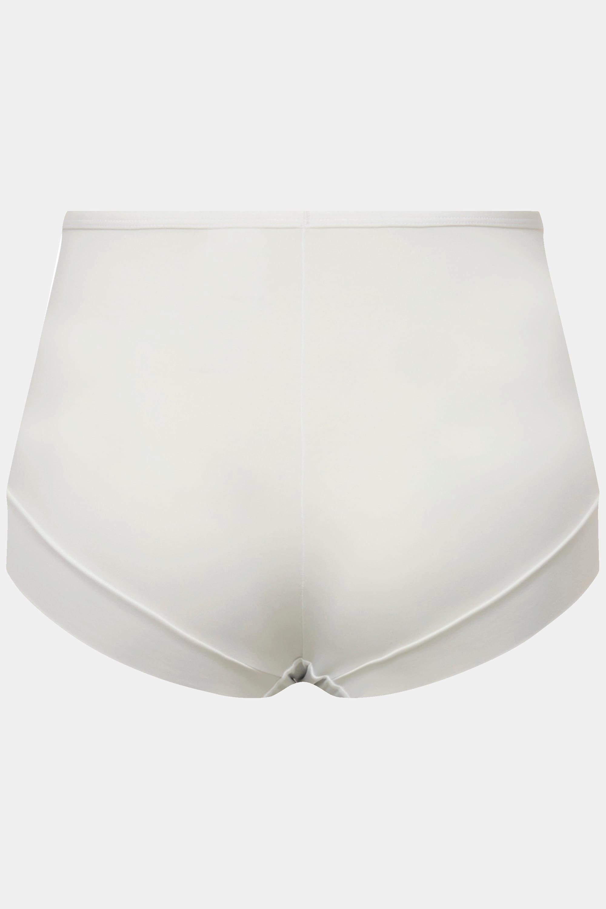 Ulla Popken  Shorty bien-être avec empiècement en satin 