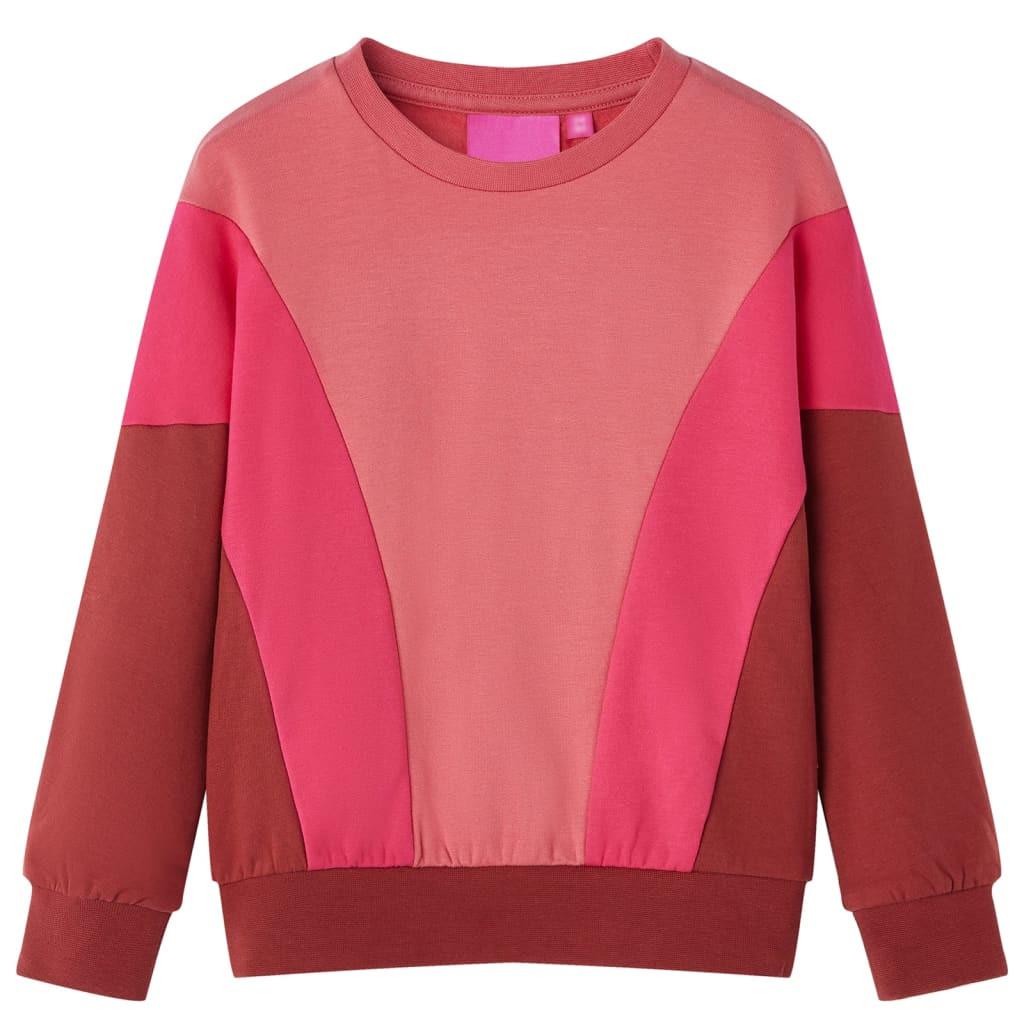 Image of Kinder Sweatshirt Baumwolle Mädchen Pink 104