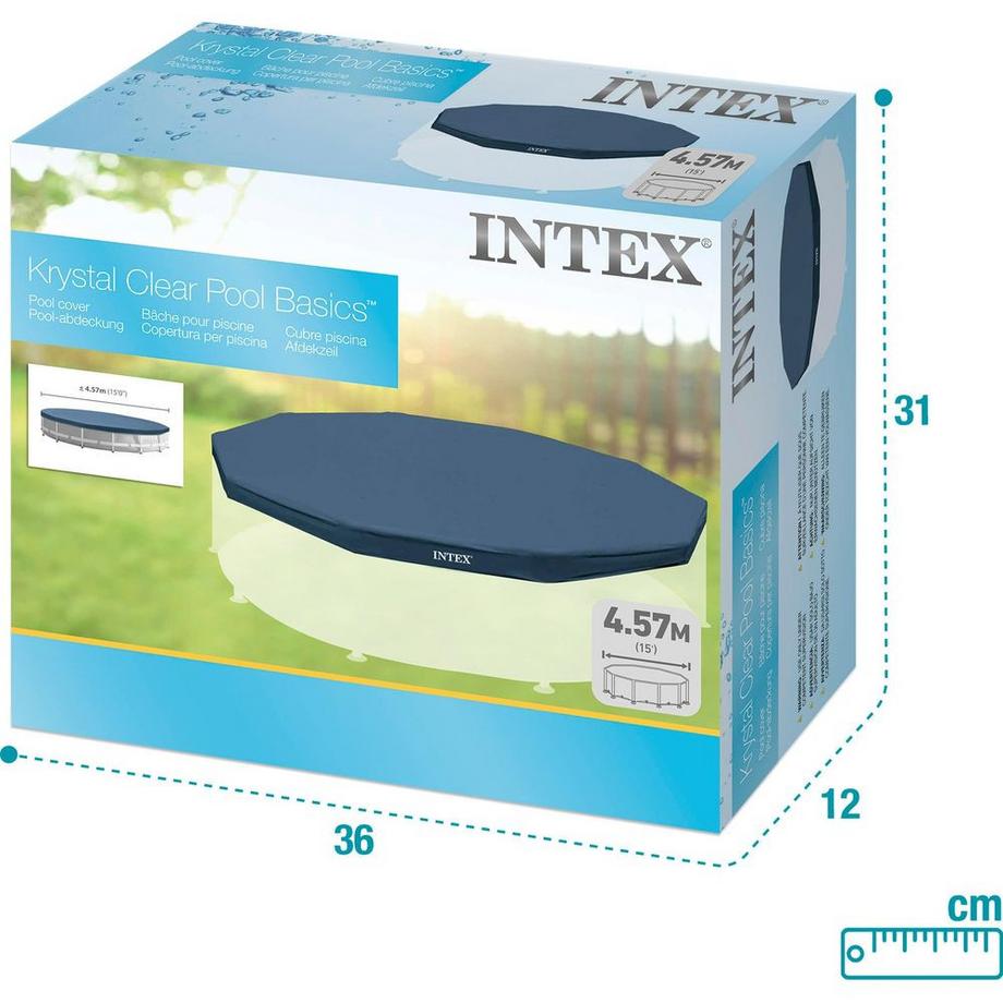 Intex  copertura per piscina Polietilene 