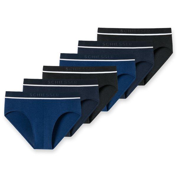 Schiesser  95/5 Organic Cotton lot de 6 - Slips 