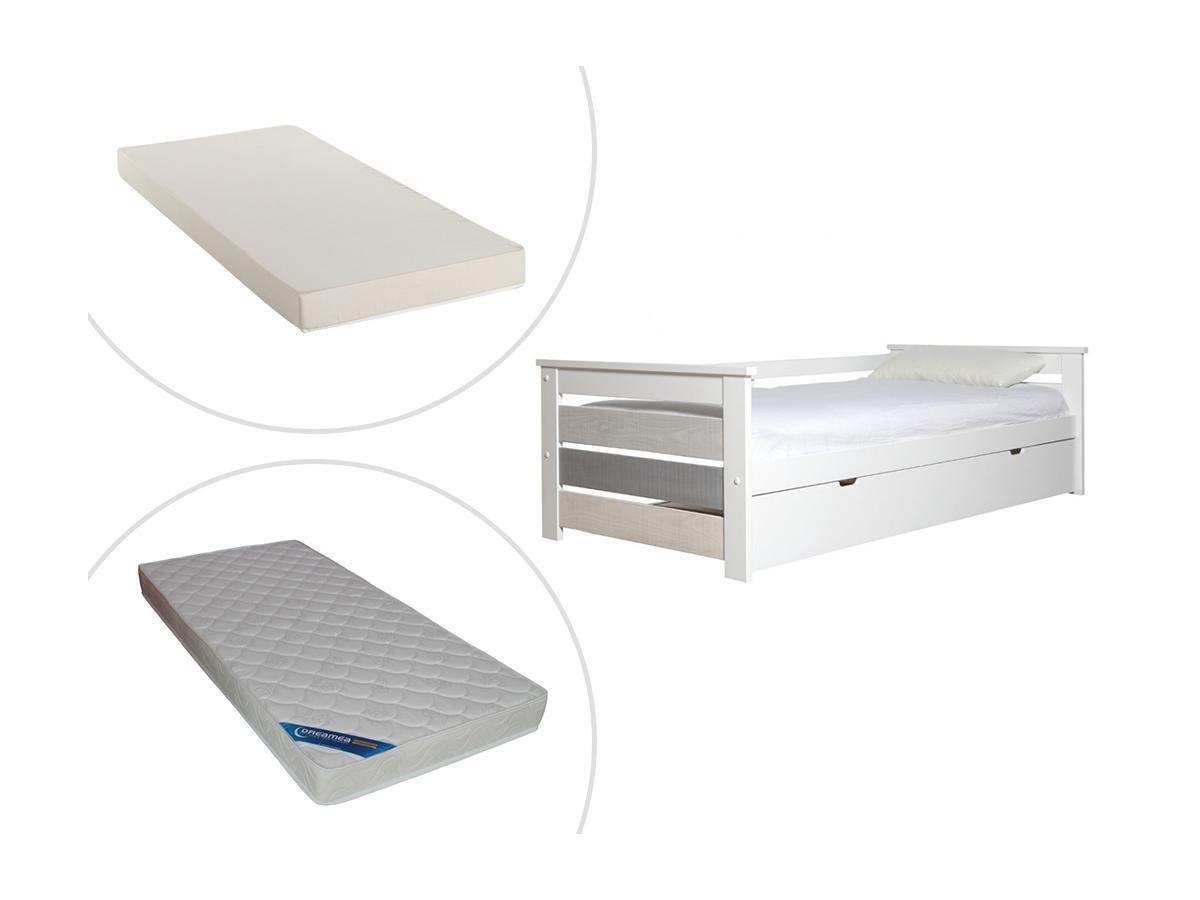 Image of Ausziehbett CELIANE 2 + Matratzen Ausziehbett CELIANE 2 + Matratzen