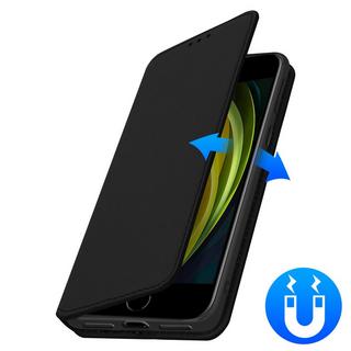 Avizar  Custodia Flip iPhone SE / 7 / 8 nero 