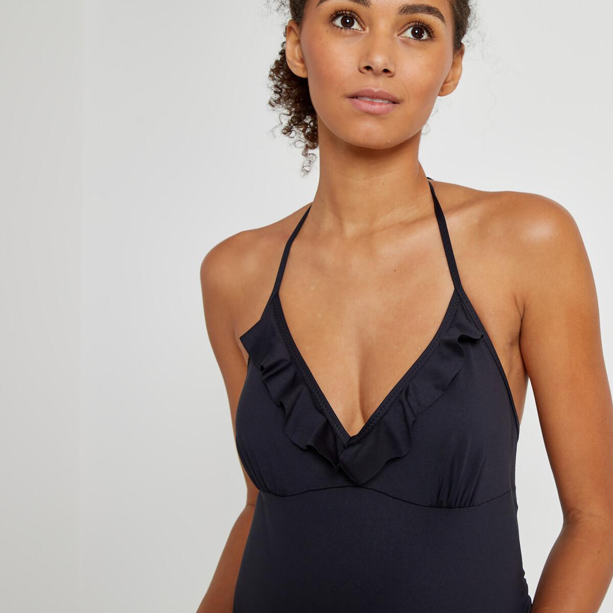 La Redoute Collections  Maillot de bain de grossesse 1 pièce dos-nu 