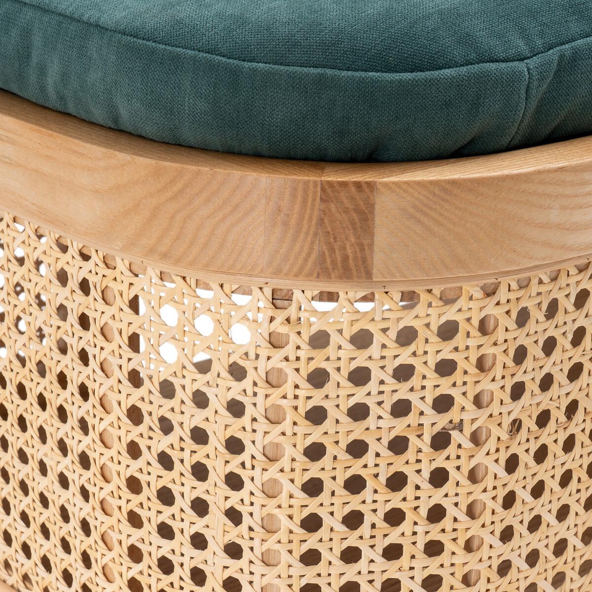 La Redoute Intérieurs Sitz- und Stauraumbank Laora mit Rattan  