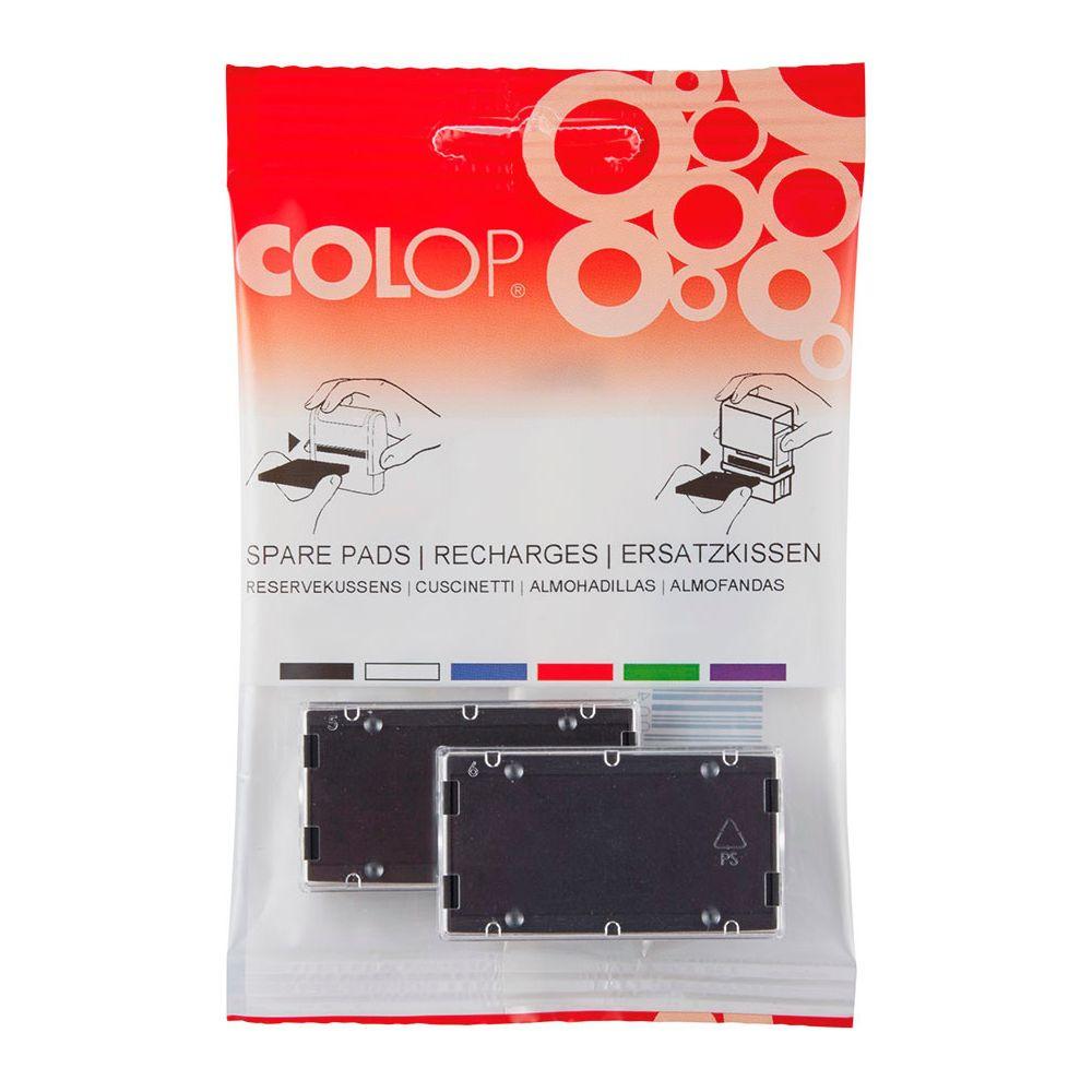 Colop COLOP Stempelkissen E/50/1 schwarz 2 Stück  