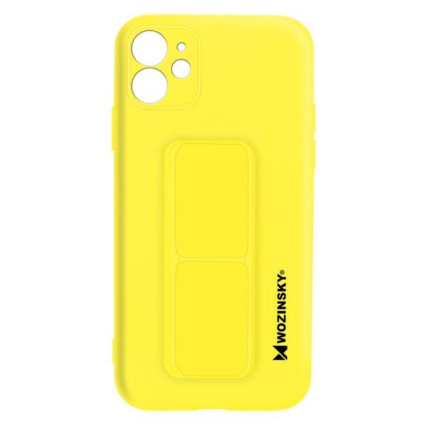 Avizar  Cover con anello Silicone gel Apple iPhone 12 / 12 Pro 