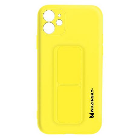 Avizar  Cover con anello Silicone gel Apple iPhone 12 / 12 Pro 