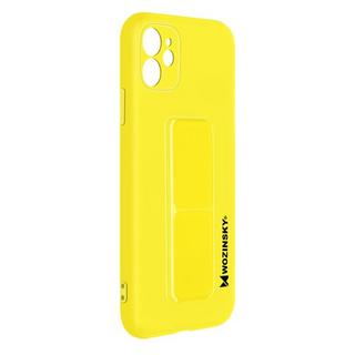 Avizar  Cover con anello Silicone gel Apple iPhone 12 / 12 Pro 