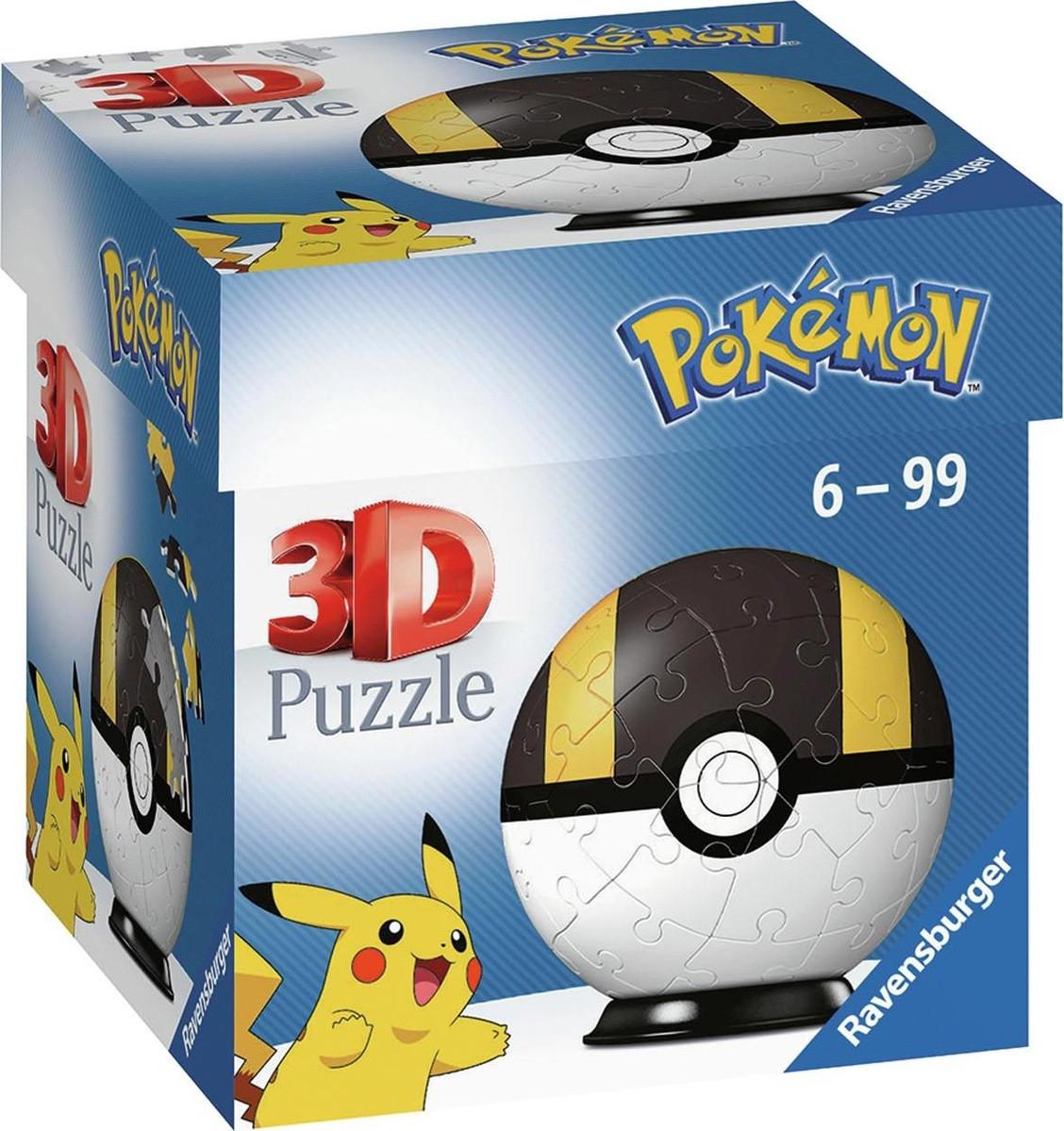 Ravensburger  Puzzleball Pokeball Hyperball 3D-Puzzle Ultra Ball 