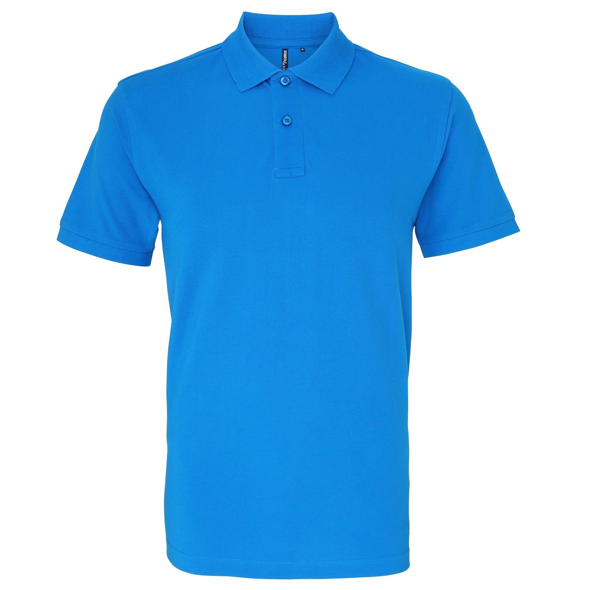 Image of Poloshirt, Kurzarm Herren Saphirblau L