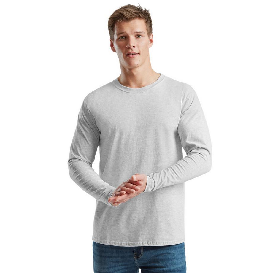 Fruit of the Loom Iconic 195 Premium T-Shirt Manches Longues  