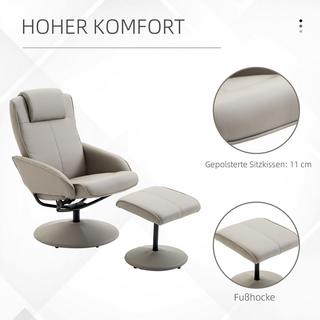 HOMCOM Fauteuil de relaxation  