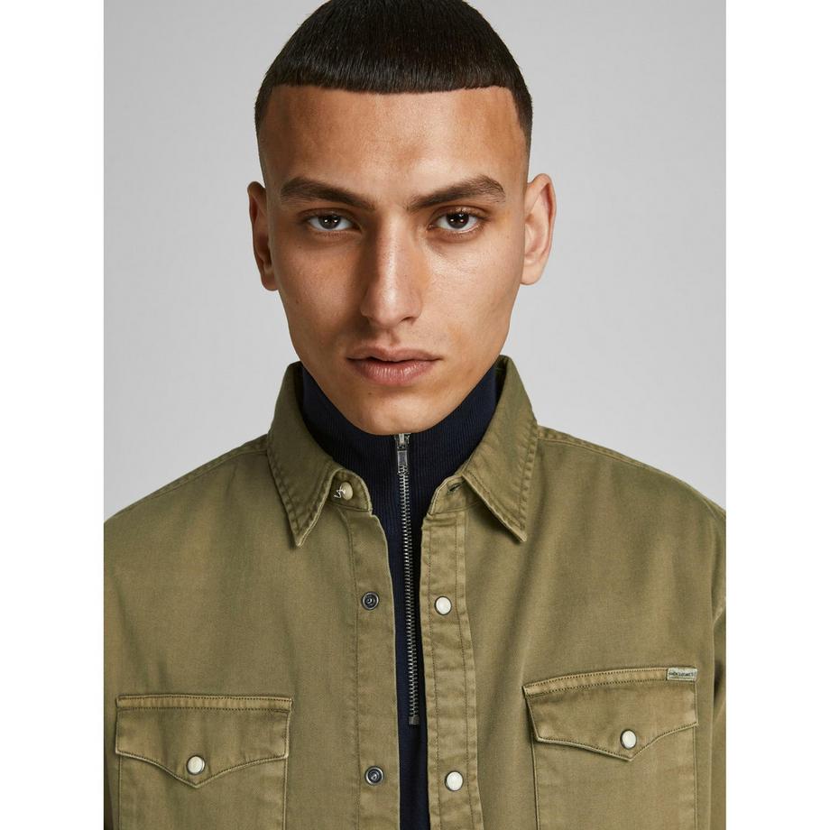 JACK & JONES Sheridan Camicia Denim Maniche Lunghe  