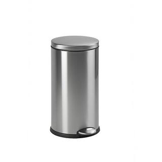 KAISER+KRAFT Bidone a pedale in acciaio inox, capacità 30 l, alt. x Ø 650 x 320 mm, acciaio inox.  