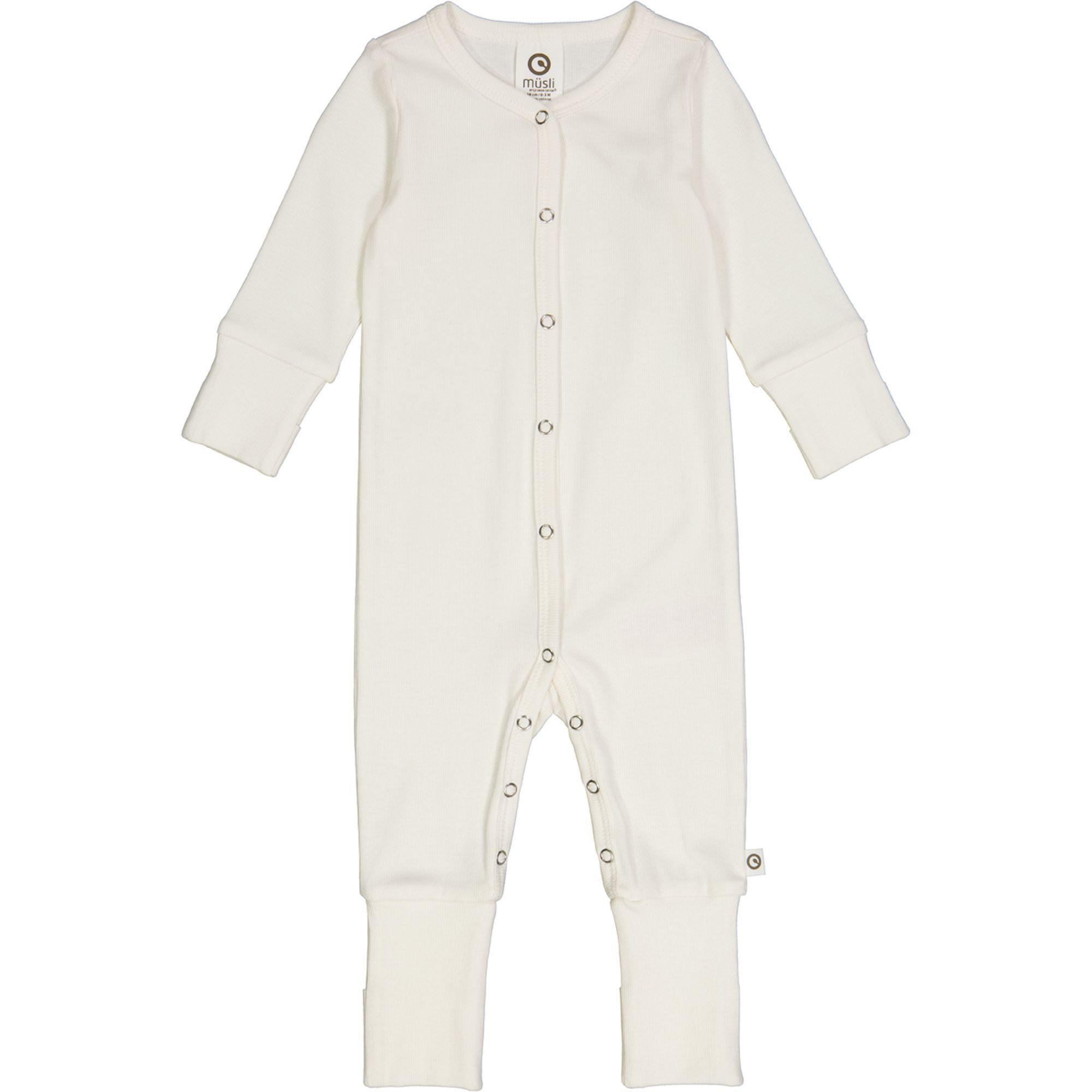 Image of Strampler Mit Füßen Unisex Offwhite 44