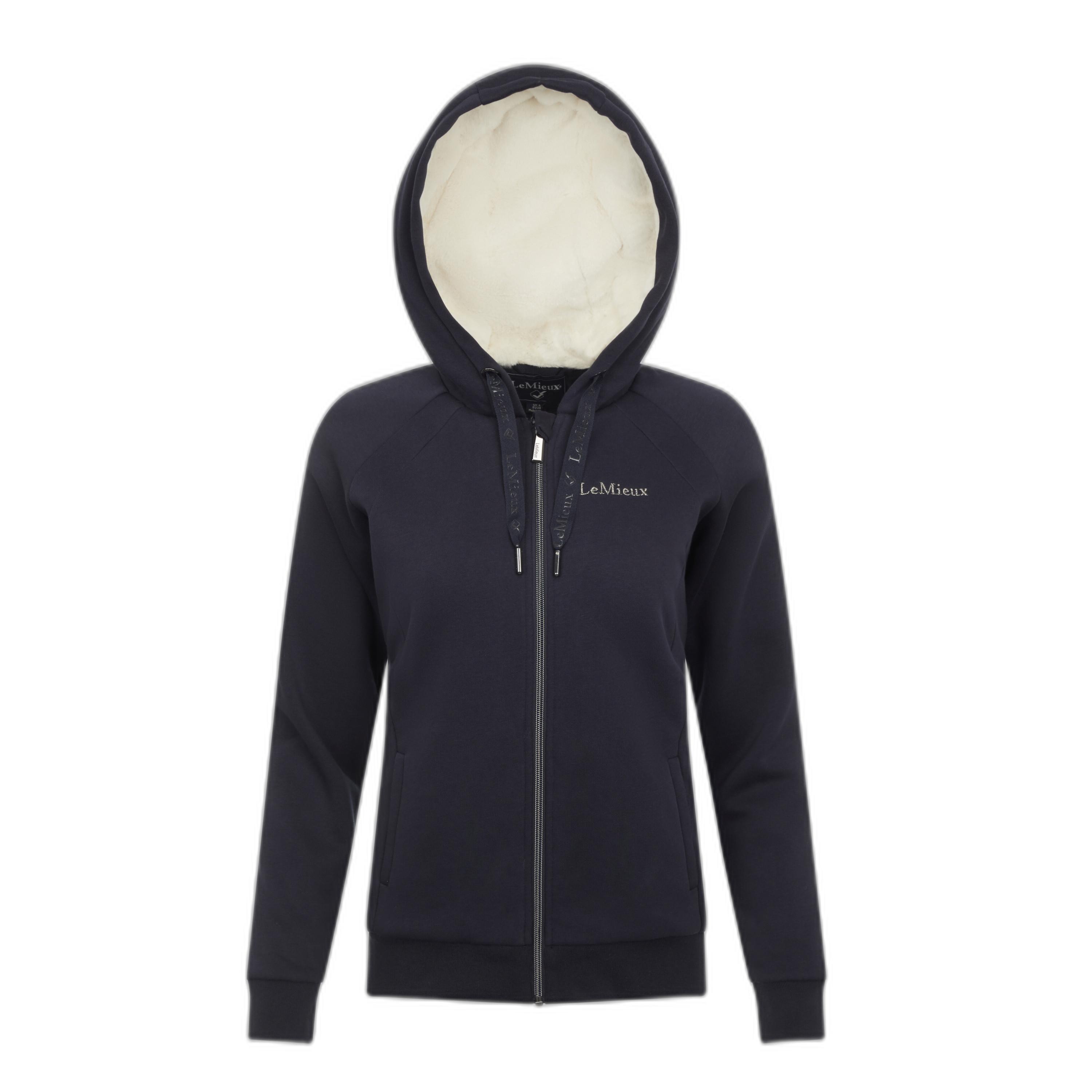 Image of Damen-sweatshirt Reiten Mit Kapuze, Mit Sherpa Gefüttert Damen 42