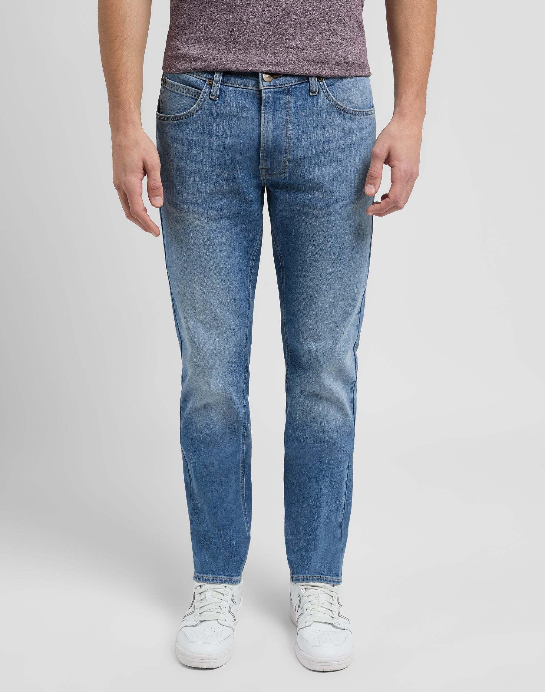 Image of Jeans Daren Zip Fly Unisex Blau L34/W34