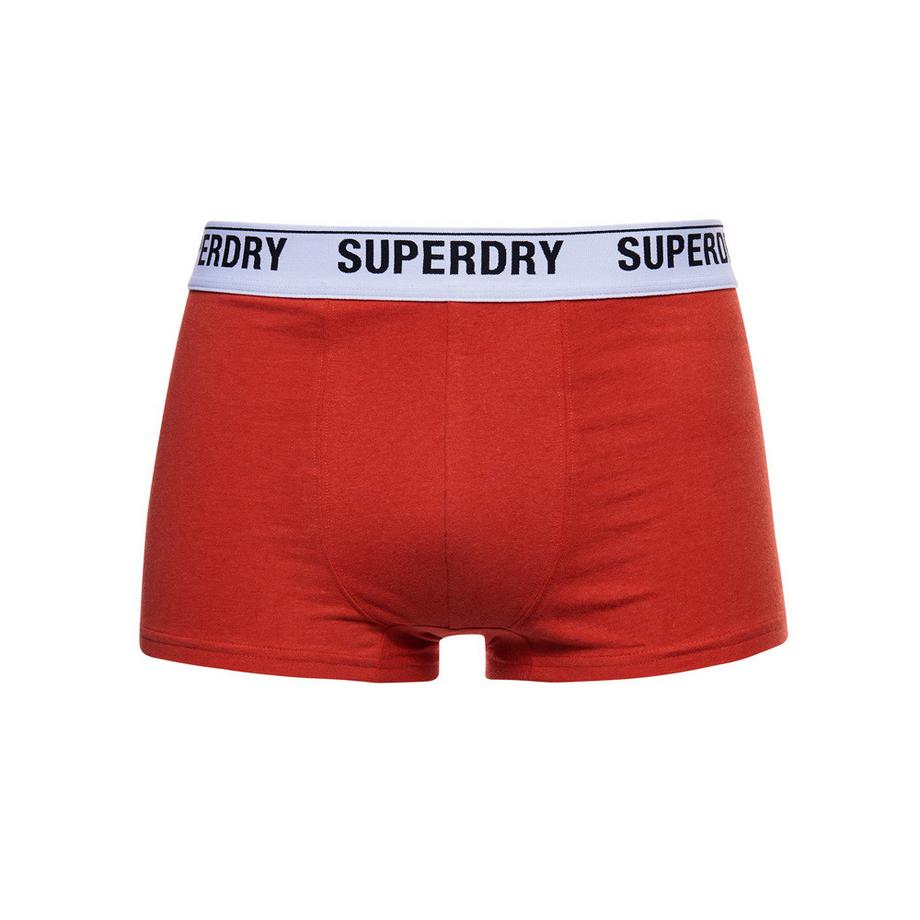 Superdry Caleçons en coton bio Lot de 2  