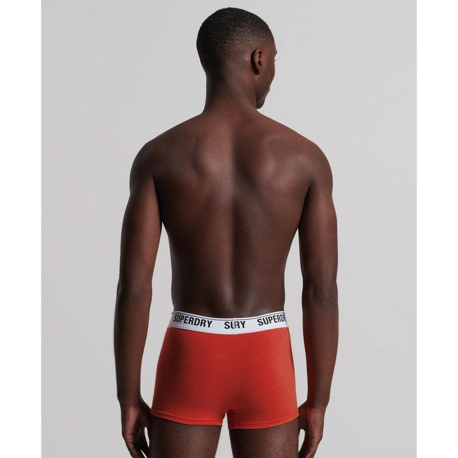 Superdry Caleçons en coton bio Lot de 2  