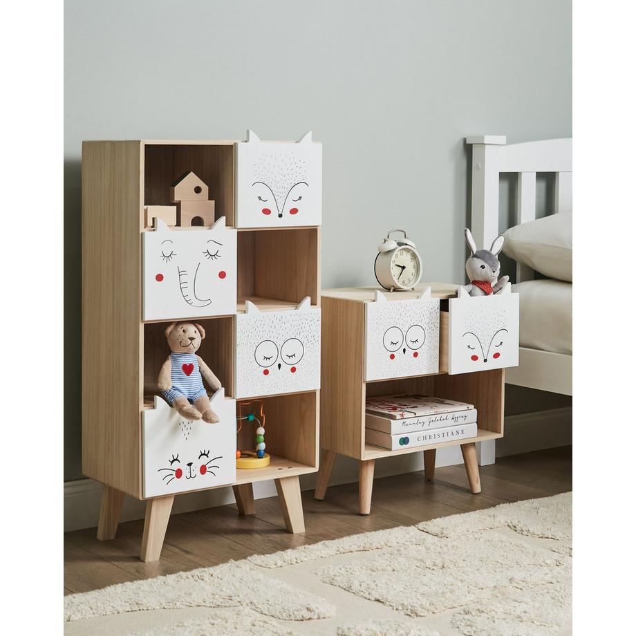 Beliani Bücherregal mit 4 Ebenen aus MDF-Platte Modern RUPERT  