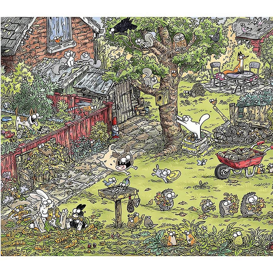 Heye  Puzzle Garden Adventures (1000Teile) 