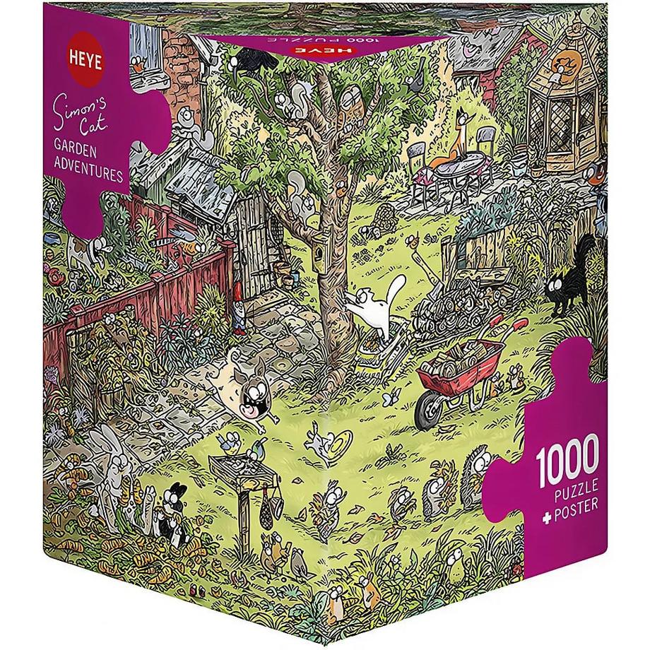 Heye  Puzzle Garden Adventures (1000Teile) 