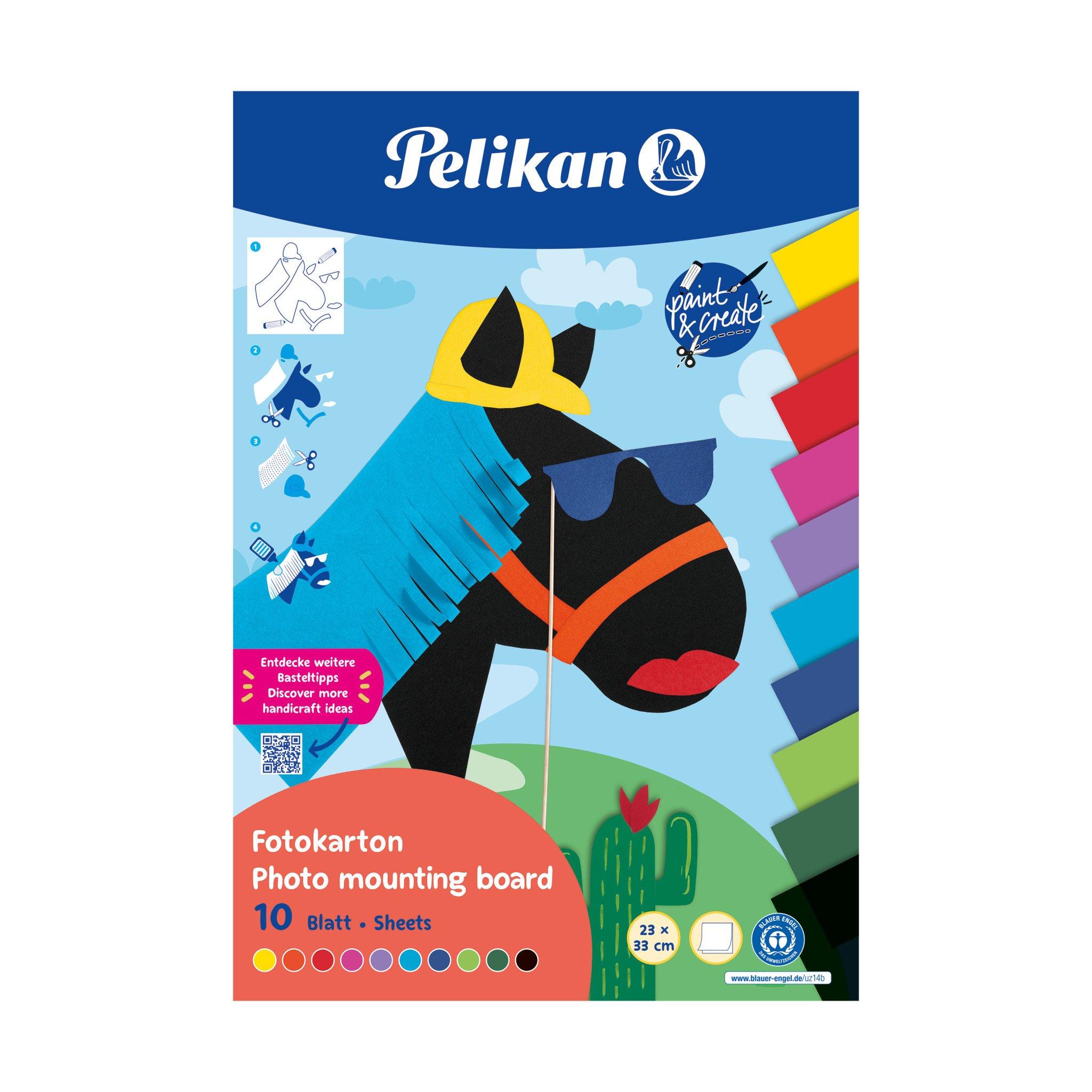 Pelikan  Pelikan 101639 papier créatif papier d'art 10 feuilles 