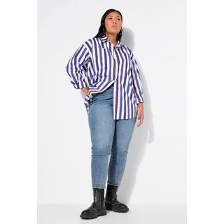 Studio Untold  Jean Mom à taille élastique. Coupe jambes larges à 5 poches 