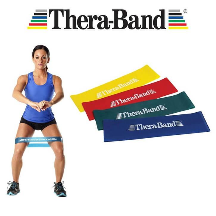 THERA-BAND  TheraBand Loop rouge 7.6x30.5cm (1 pc) 