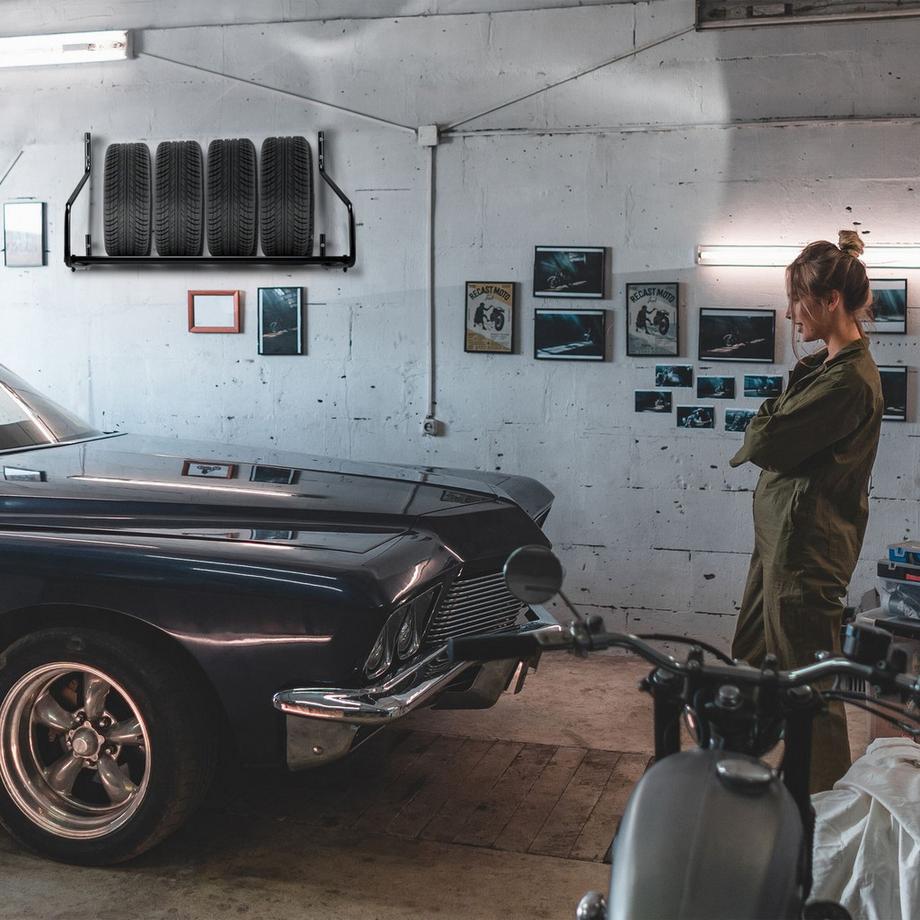 B2X Supporto per pneumatici da parete  