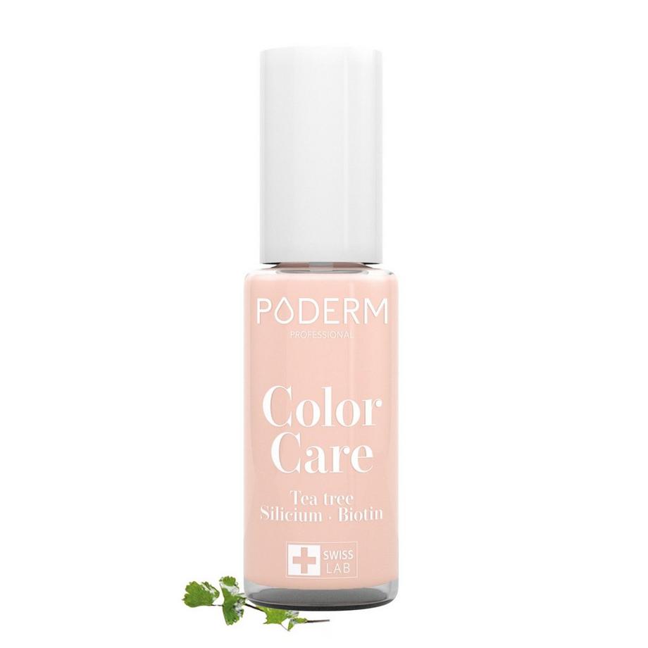 PODERM  Mycose Ongles - Vernis ROSE POUDRÉ Tea Tree - Swiss Made 