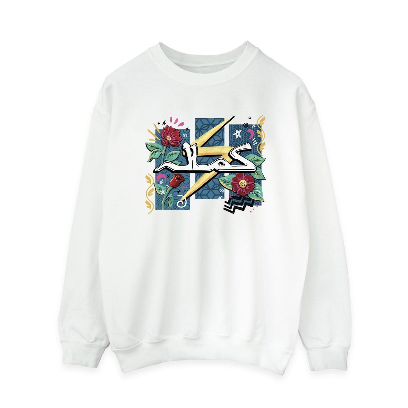 Image of Ms Flower Lightning Sweatshirt Damen Weiss S