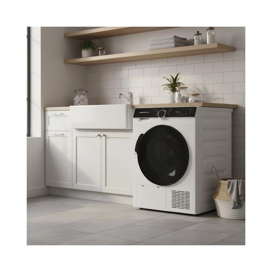 Kibernetik Kibernetik FLTR517 FusionLine Sèche-linge à pompe à chaleur 9kg Classe C Blanc  