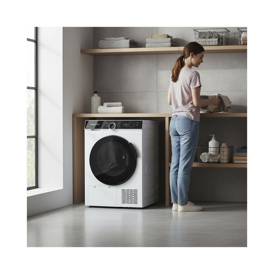 Kibernetik Kibernetik FLTR517 FusionLine Sèche-linge à pompe à chaleur 9kg Classe C Blanc  