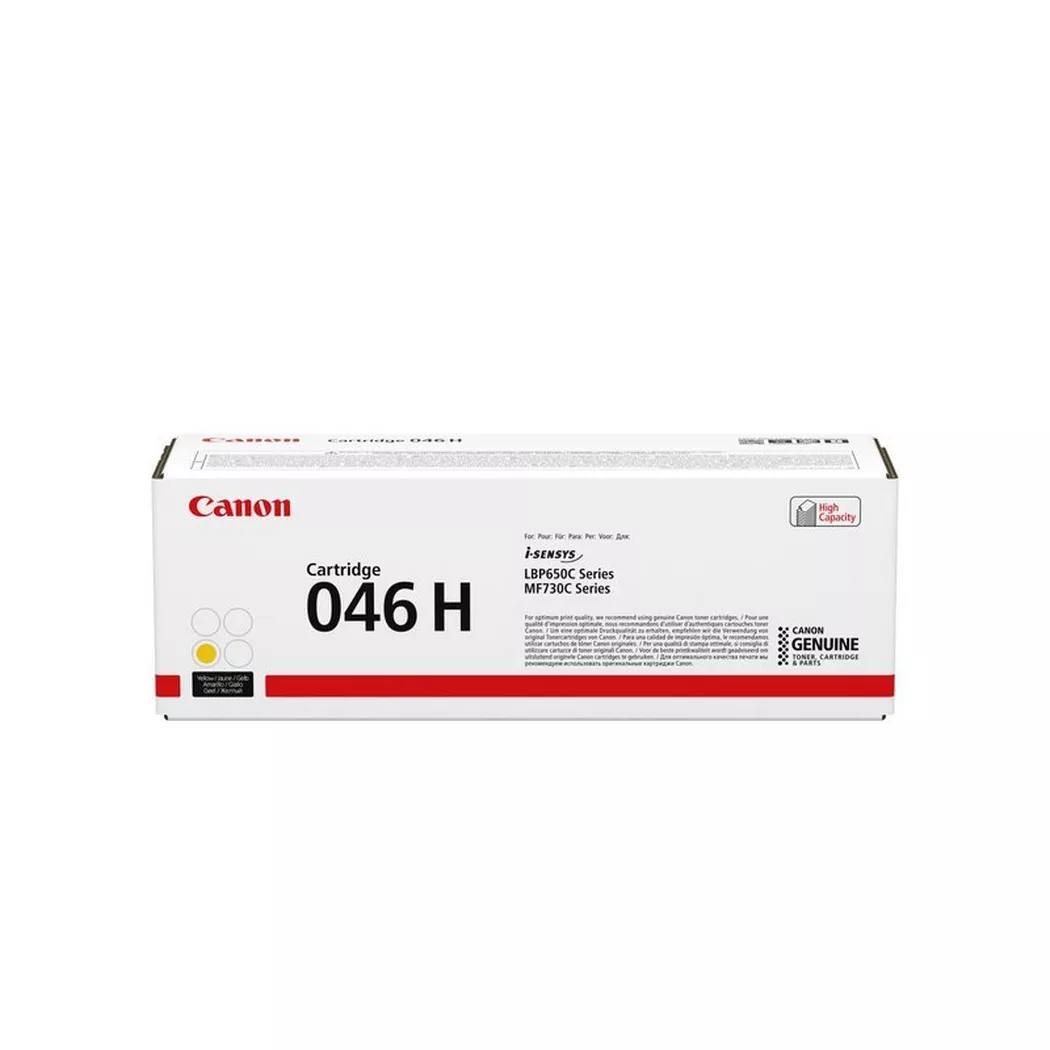Canon – Toner-Modul 046 H yellow 1251C002 LBP653Cdw/654Cx 5000 Seiten, One Size