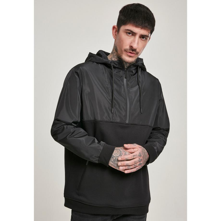 URBAN CLASSICS Urban Classic Military Half Zip Hoodie  