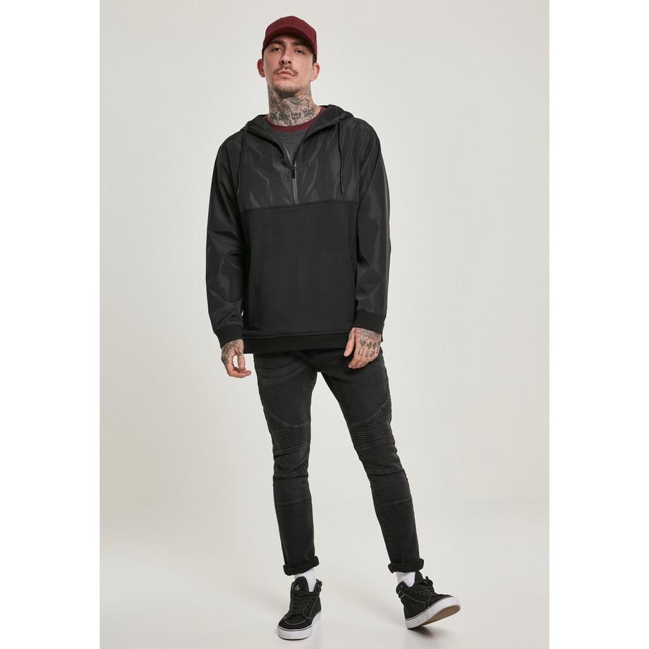 URBAN CLASSICS Urban Classic Military Half Zip Hoodie  