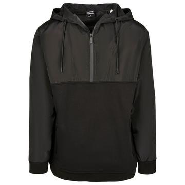 sweatshirt à capuche urban classic ilitary half zip 