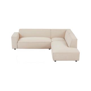 PASCAL MORABITO Großes Ecksofa - Ecke rechts - Cord - Beige - BORORE von PASCAL MORABITO  