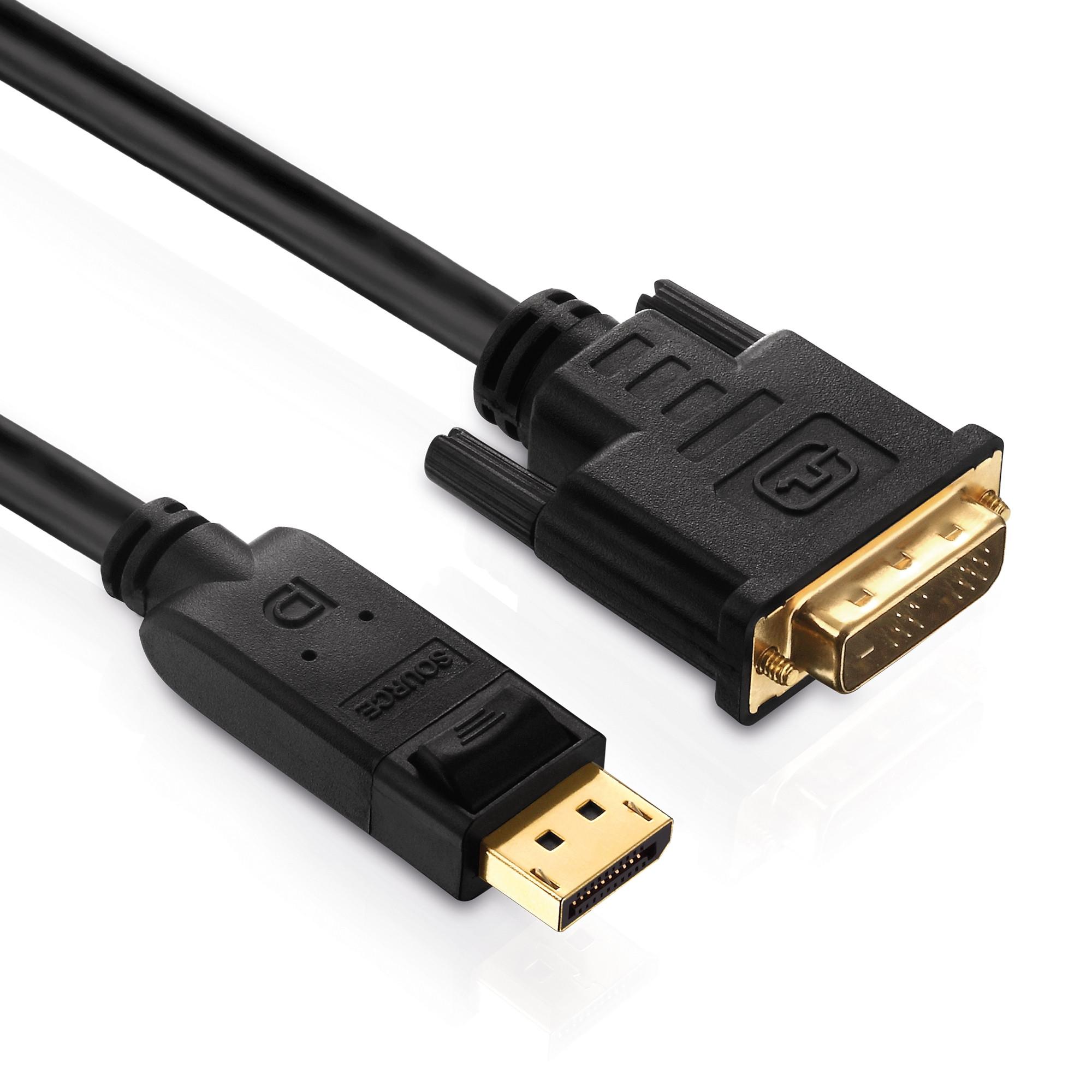 PureLink  PureLink PI5200-020 Videokabel-Adapter 2 m DVI-D DisplayPort Schwarz 