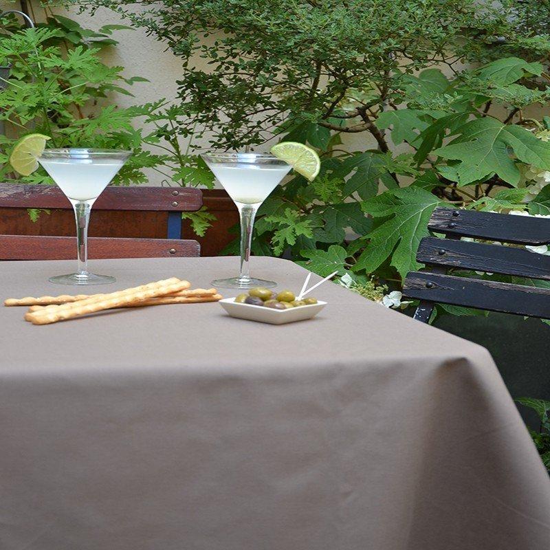 Image of Tischdecke abwaschbar rund oder oval Unifarben 1 Tischdecke abwaschbar rund oder oval Unifarben 1